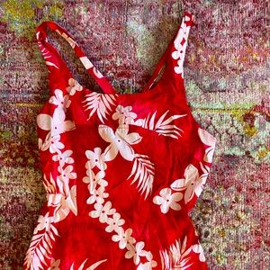 Small Hawaiian style dress cotton